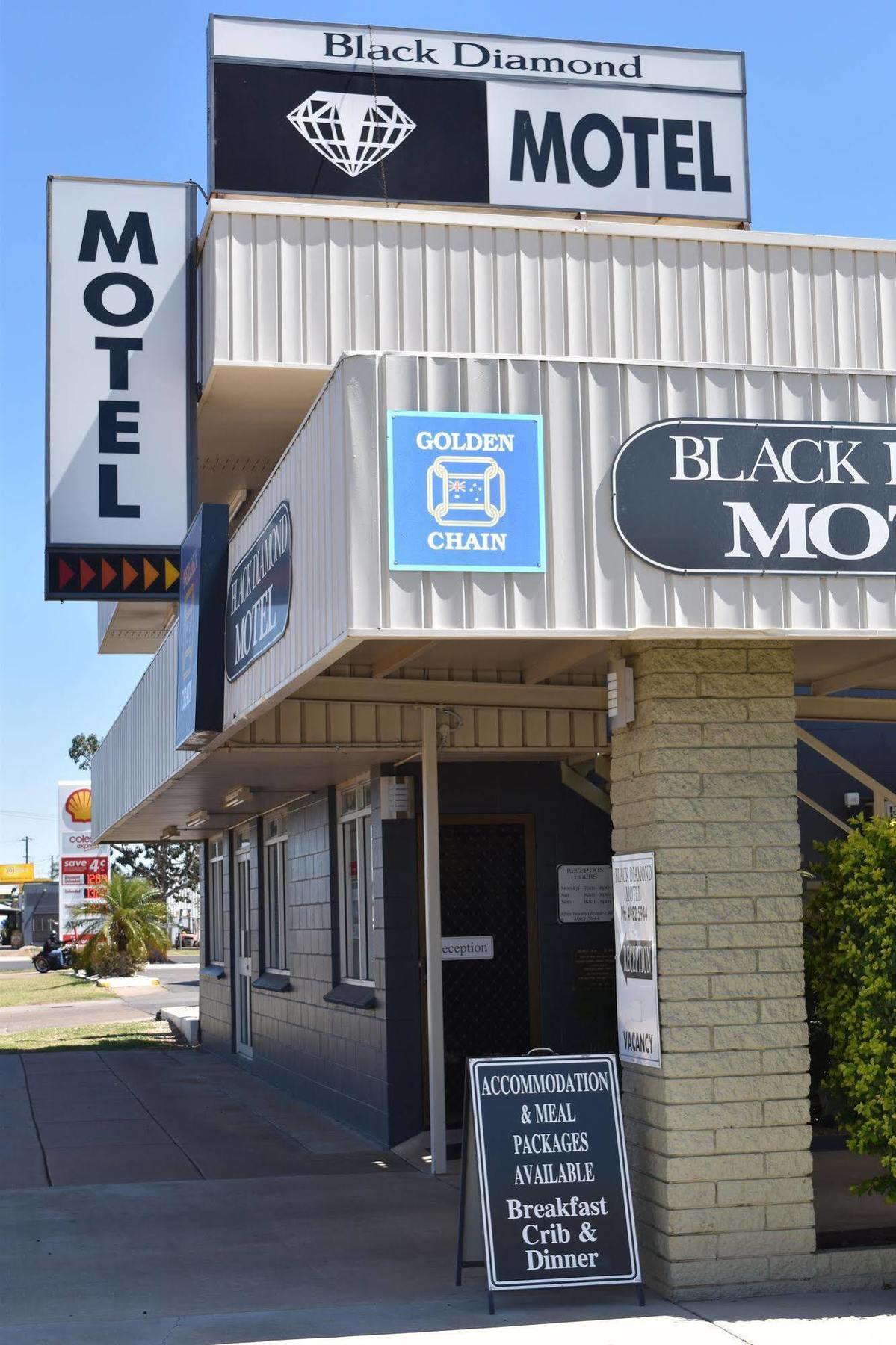 Black Diamond Motel Blackwater Kültér fotó